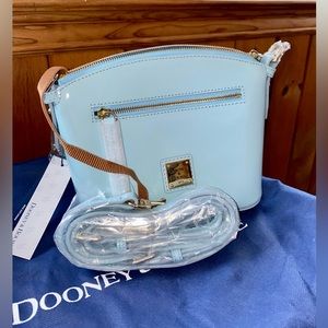 Dooney and Burke Patent Leather Domed Crossbody